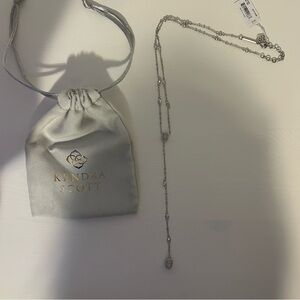 Kendra Scott Silver Long Necklace